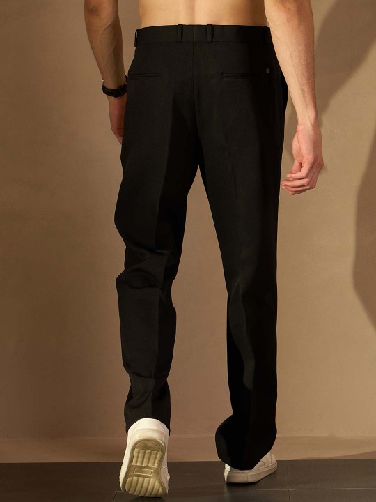 dennison men baggy fit pleated trousers dennison men baggy fit pleated trousers