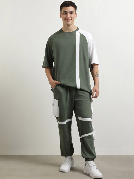 men oversized colorblock co ords men oversized colorblock co ords