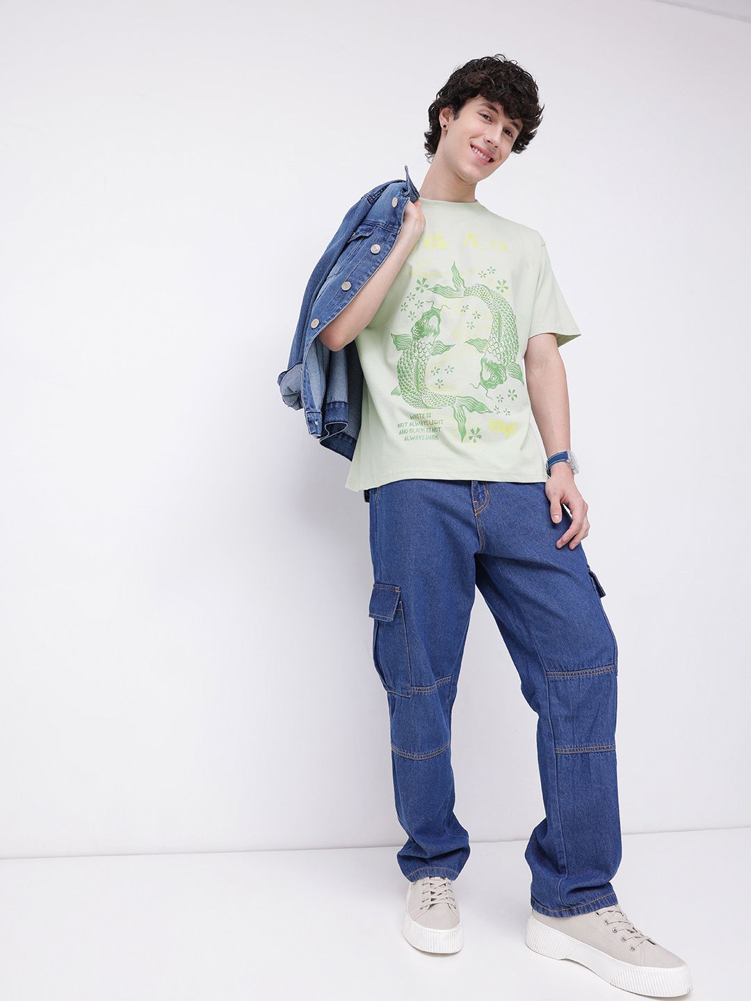 graphic printed drop shoulder sleeves relaxed fit t shirt graphic printed drop shoulder sleeves relaxed fit t shirt