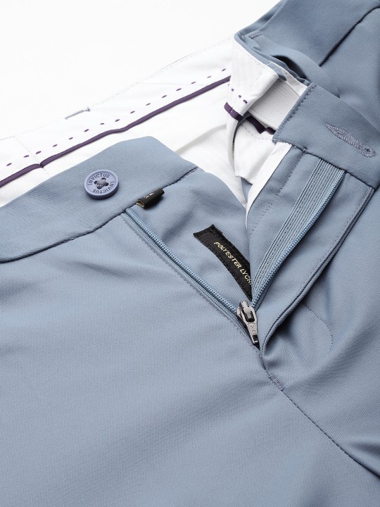 invictus men slim fit formal trousers invictus men slim fit formal trousers