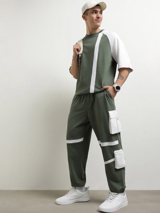 men oversized colorblock co ords men oversized colorblock co ords